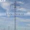 Electric transmission line steel tower