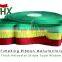 2 Inch Thick Green Yelow Red Three Colors Ethiopia ET Flag Grosgrain Ribbon For Garment Accessories