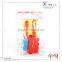 3pcs Plastic Handle Different Color Foam Paint Brush Set
