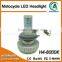 5 color options 6000LM fanless all in one motocycle LED headlight