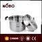 European style steam cooking pot with double layer