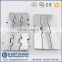 Single hinge straight running width 114.3mm 304 stainless steel flat top chain C18S