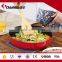 Stainless Steel flat Non-Stick oil free frying pan For induction cooker