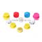 ABS plastic customized white round music box for plush toy with mickey toy