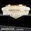 Zhongshan high quality flush mount modern crystal ceiling light design, ceiling lighting fixture                        
                                                Quality Choice