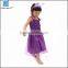 purple girls princess Dress Costume for American carnival party