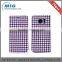For samsung galaxy S6 Grid pattern PU leather case Cell phone case, For Samsung S6 or For Samsung S6 edge