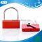 Hot Sell 2016 new style high quality square love lock with key
