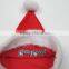 embroidery Logo Velvet santa hats