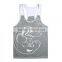 gym Singlet / Printing your logo custom men's gym singlet/stringer vest