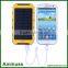 2016 new gadgets mobile bank Universal Solar power bank charger 10000mah for Laptop