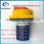 Rotary switch YMW26-20/4GS with padlock handle changeover cam switch 20A 690V 2 positons 4 sections 16 terminals sliver contact