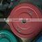 Colored pure Rubber bumper plates