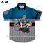 Short or Long Sleeve Fishing Shirts Fishing Shirt Blue Color