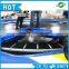 High quality 0.9mm PVC inflatable water trampoline float,exciting jumping trampoline,inflatable water trampolinefor sale