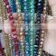 Lasted fashion shing AB crystal 8mm round glass bead for bnracelets                        
                                                Quality Choice