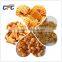 1000kg/h Automatic Extruded Snack Food Fried Wheat Flour Bugle equipment