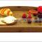 Bamboo bed tray/Bamboo serving tray with hole/ folding Legs/Handles