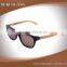 Bamboo eyeglasses custom sunglass lenses mirrored sunglasses
