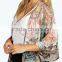Woven print kimono style jackets