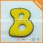 Fashion eco-friendly rubber 3d fridge magnets