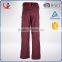 Casual outdoor waerproof 100% nylon/polyester ski trousers for men