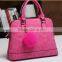 Manfactory offer cheaper lady fashion pu tote handbag,waterproof PVC beach bag