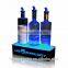 fashion single custom wholesale LED acrylic bottle display/acrylic wine bottle holder/acrylic wine rack