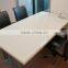 2016 New products!!! Modern manmade stone l shaped dining table by best supplier
