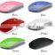 Ultra Thin USB Optical Wireless Mouse 2.4G Receiver Super Slim Mouse For Computer PC Laptop Desktop 5 Candy color