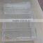 clear acrylic 4 layer storage cabinet