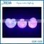 battery operated remote controlled led heart shape light for wedding centerpiece decoration