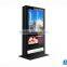 Latest Advertiser outdoor Vertical Case IP65 waterproof 70 inch touch screen kiosk
