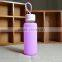 Cheap plastic silicone sleeve clear sport bottle,screw lid handle plastic water bottle,custom colorful sports water bottle