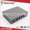 Fiber Switch Power Supply Security CCTV Camera 4+1 Port POE Fast Ethernet YJS-AF-41