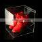 Factory custom made acrylic shoe box