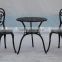 Beauty Butterfly Luxury Alum Cast Outdoor Garden Bistro Set