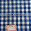 100% cotton dyeing check fabric for men's shirts