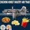 Manual potato chips making machine