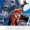 Chinese Factory Direct Supply Stylish Hero Spiderman Design 3d Wall Mural for Children