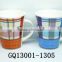 400ml wholesale bone china tea set with silicone lid and printing microwave safe