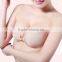 Hot selling lady sexy strapless invisible silicone bra