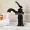 Latest product Bathroom black antique bronze basin faucet