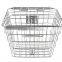 good quality factory price fashionable durable steel electric bicycle baskets