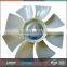4BG1T Excavator Radiator Diesel Engine Cooling Fan Blade