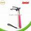 ball head handheld camera monopod, cell-phone monopod,2014 new items extendable hand held long arm colorful monopod