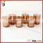 Charming Inexpensive Beautiful Decoration Copper Mecury Glass Votive Cup