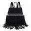 Fashion Tassel Backpack Women Casual Shoulderbags