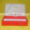 Decorative Paper Jewelry Box For Earrings Embossing Patterned