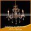 Antique Traditional Popular 3 Lights Crystal Chandelier With Scallop Drops